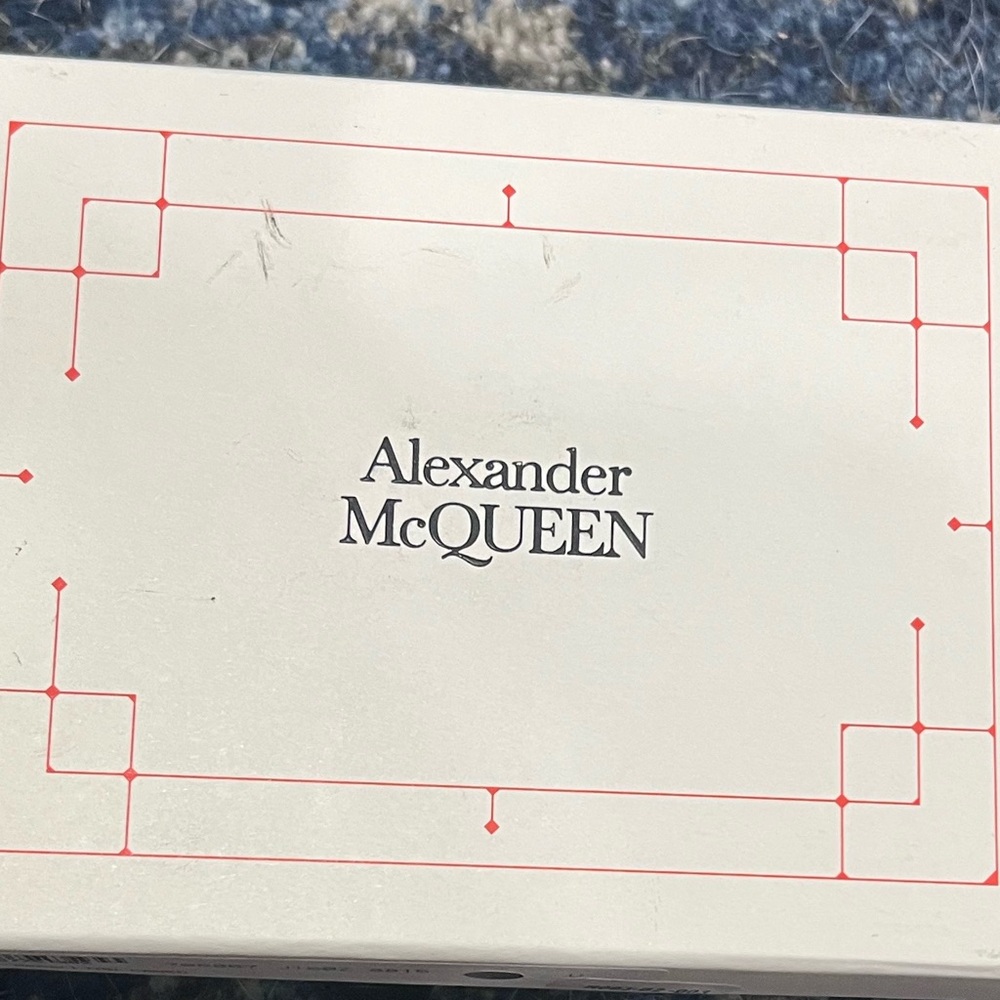 New in box Alexander McQueen Hexagonal Medallion Necklace